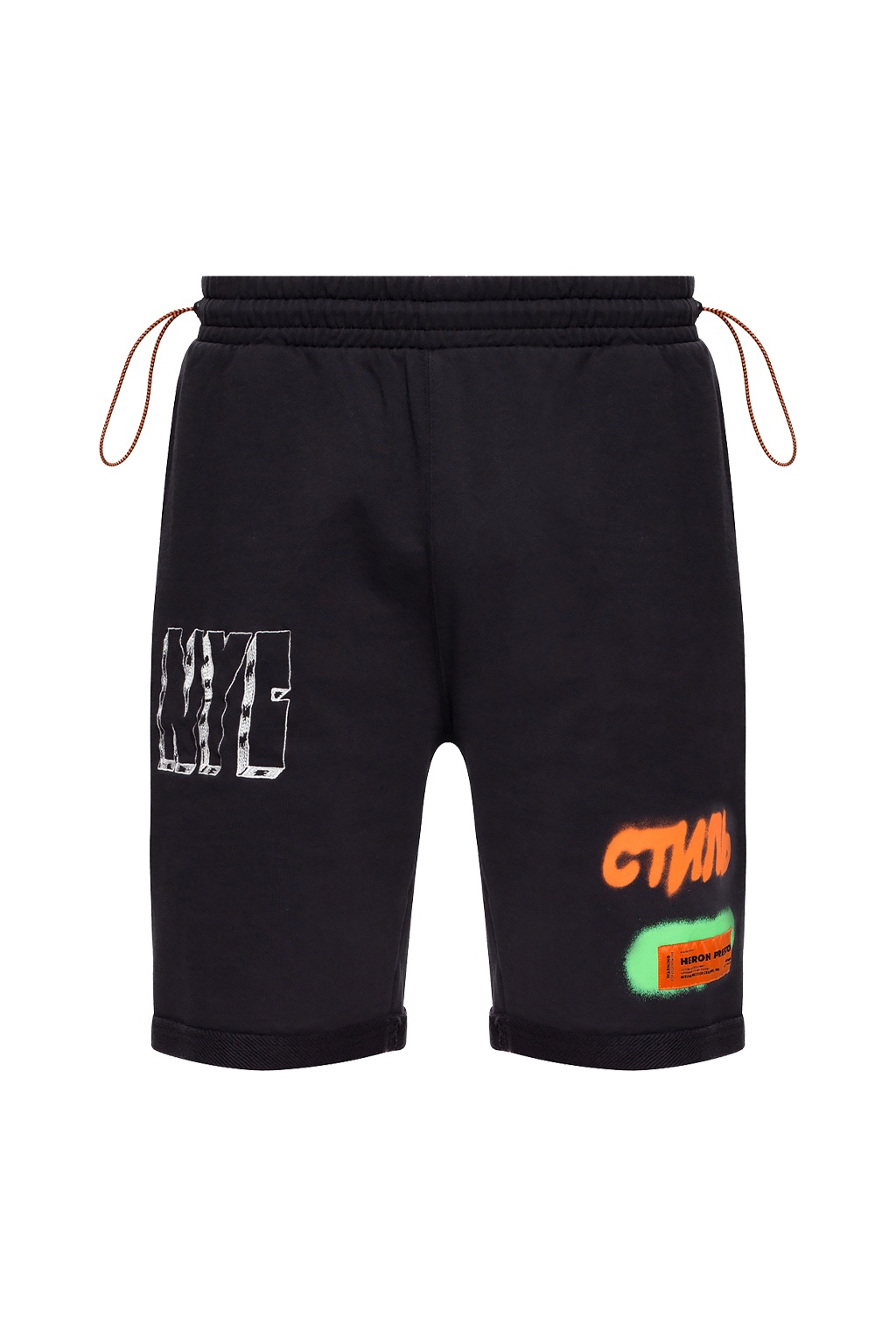 Heron Preston Printed sweat shorts | Men's Clothing | Vitkac